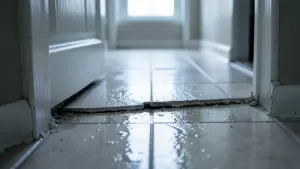 wykończenie progu drzwi wejściowych